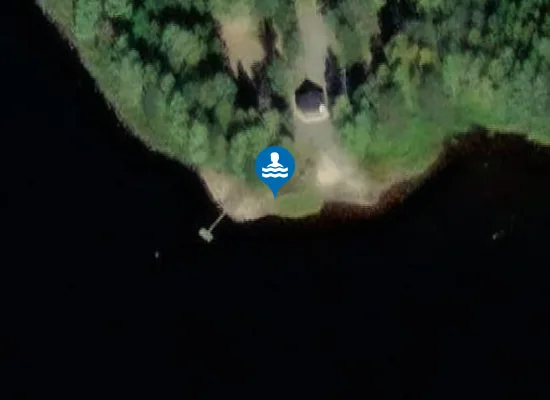 Satellite image of Lastukosken uimaranta