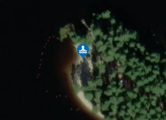 Satellite image of Paloniemen uimaranta