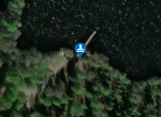 Satellite image of Katumajärvi, OTK:n ranta