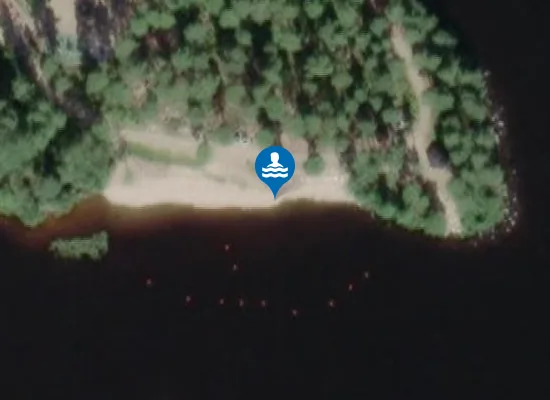 Satellite image of Pirttiniemen uimaranta