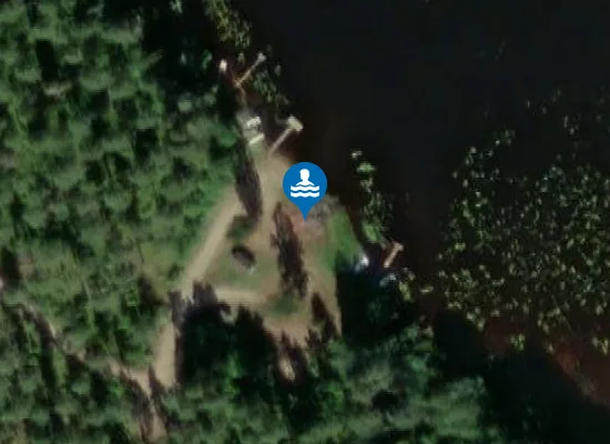Satellite image of Melarannan uimaranta