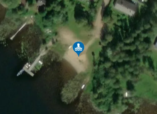 Satellite image of Kalakujan uimaranta