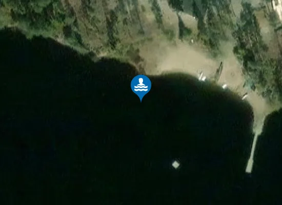 Satellite image of Honkiniemen uimaranta