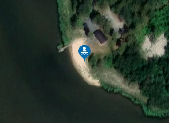 Satellite image of Verkkorannan uimaranta