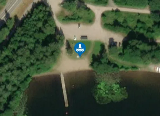 Satellite image of Takkulan virkistysranta