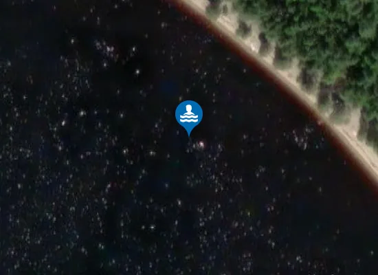 Satellite image of Raatikan hiekkaranta