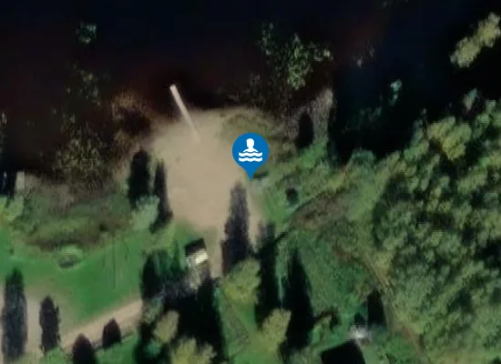 Satellite image of Visuveden uimaranta