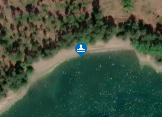 Satellite image of Skorvosand