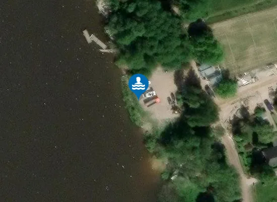 Satellite image of Jupperin uimaranta