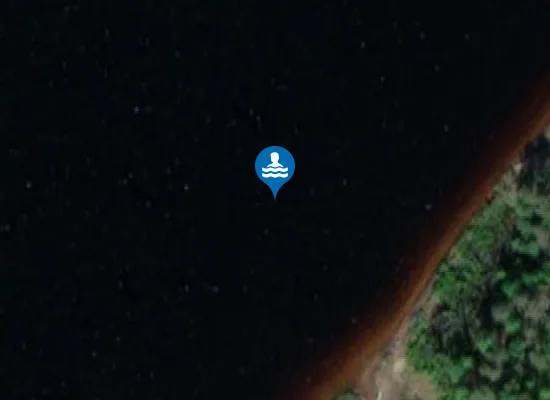 Satellite image of Utkujärven uimaranta