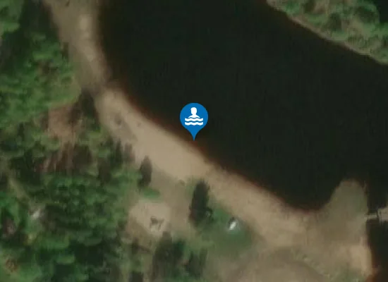 Satellite image of Ylikylän uimaranta
