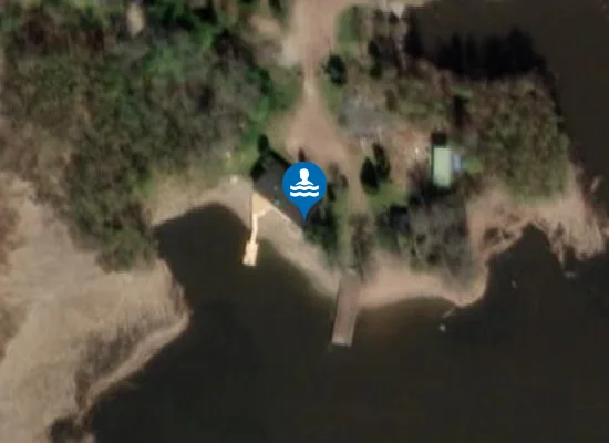 Satellite image of Himoisten uimapaikka