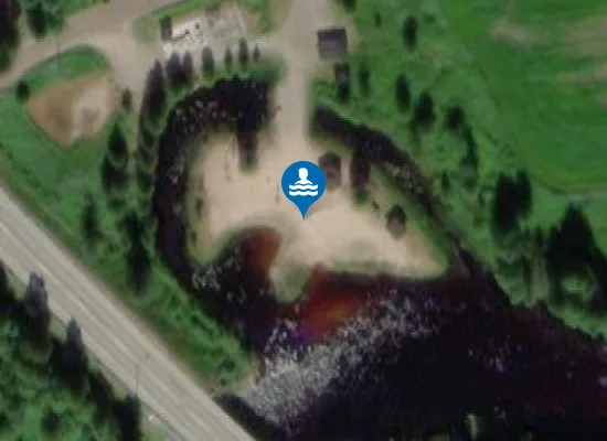 Satellite image of Sinetän uimaranta