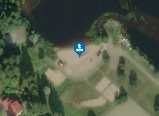 Satellite image of Tähtirinteen uimaranta
