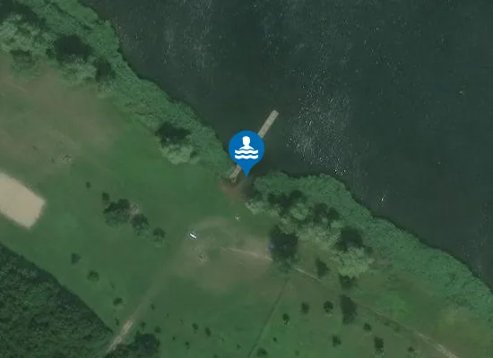 Satellite image of WALLENDORFER SEE