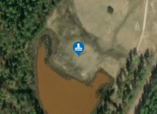 Satellite image of Peuranmäen uimaranta