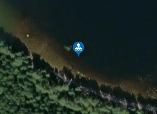 Satellite image of Isäntähiekka