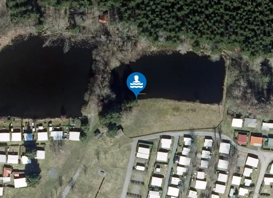 Satellite image of CAMPINGPLATZ PAULFELDTEICH