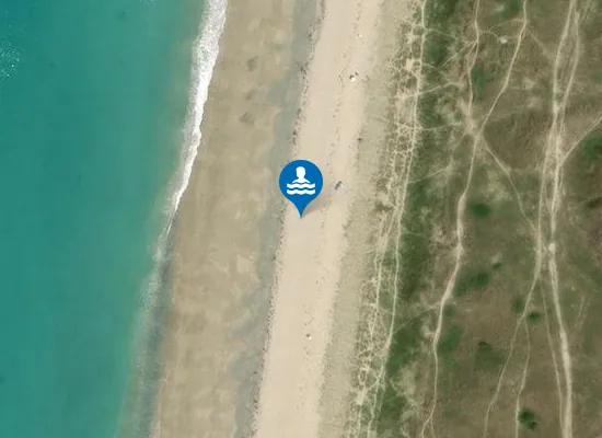 Satellite image of Bréville-sur-Mer