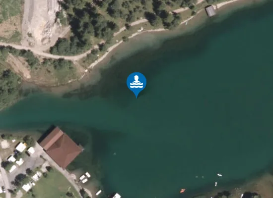 Satellite view of HEITERWANGER SEE, CAMPINGPLATZ