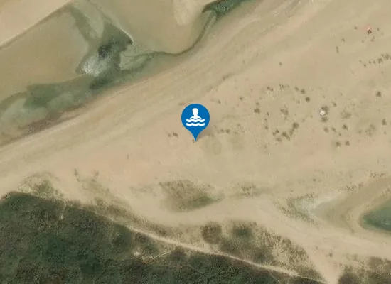 Satellite image of Plage de la Redoute