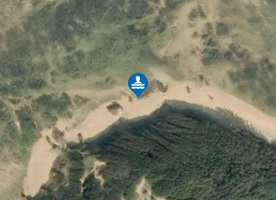 Satellite image of Plage naturiste