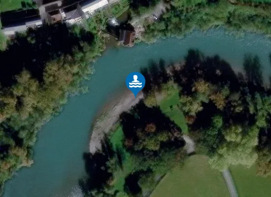 Satellite image of Plage d'Aren