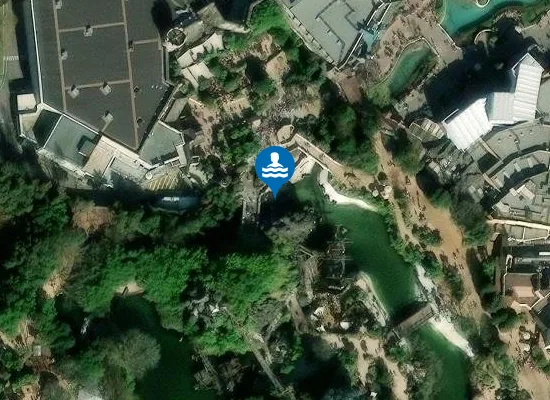 Satellite image of Cannonball Cove