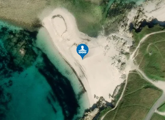 Satellite image of Plage de l'Ile Segal