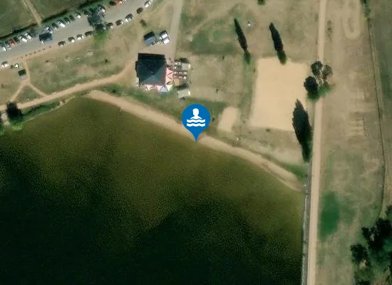 Satellite image of Plage de l'étang