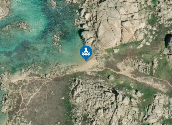 Satellite image of Cala di Chiesa