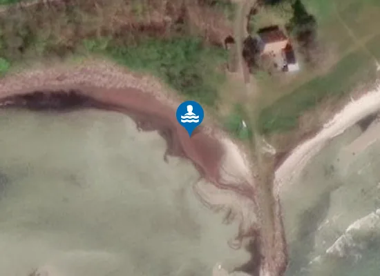 Satellite image of VEMMETOFTE STRAND