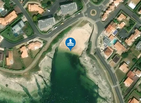 Satellite image of Plage de Saint-Sordelin