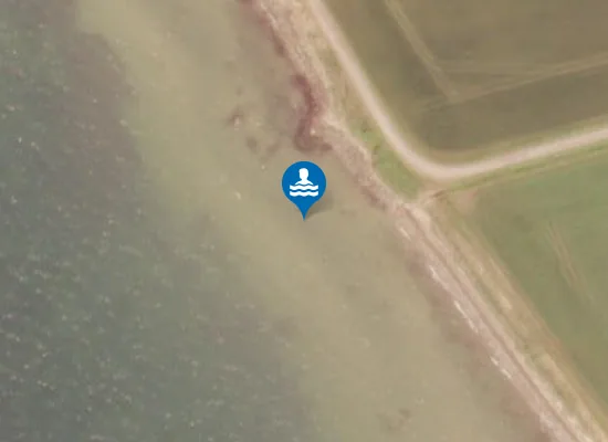 Satellite image of SKELBY STRAND