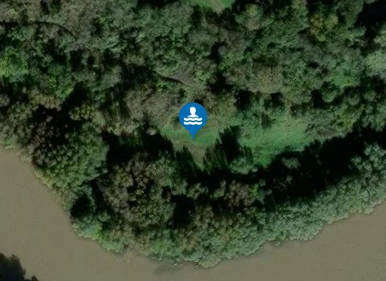 Satellite image of Plage de Villedieu