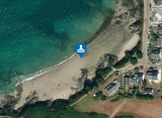 Satellite image of Plage de Buglais