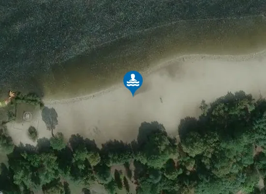 Satellite image of Plage 1