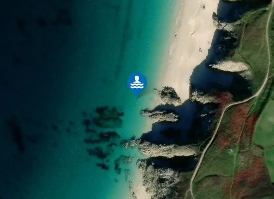 Satellite image of Plage des Charrettes