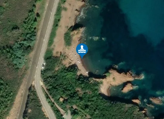 Satellite image of Le Trayas