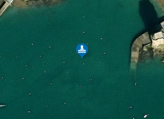 Satellite image of Anse Saint-Père