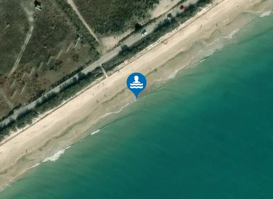 Satellite image of Plage Maguelone