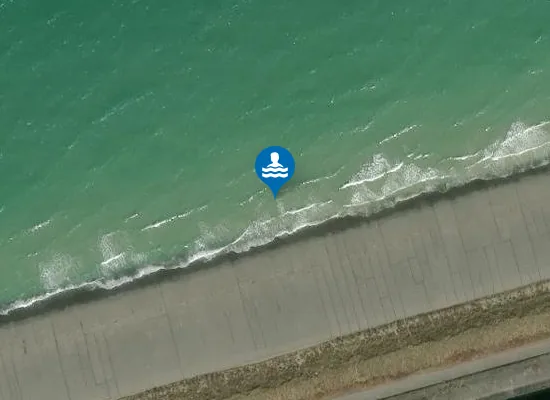 Satellite image of Plage du Braek