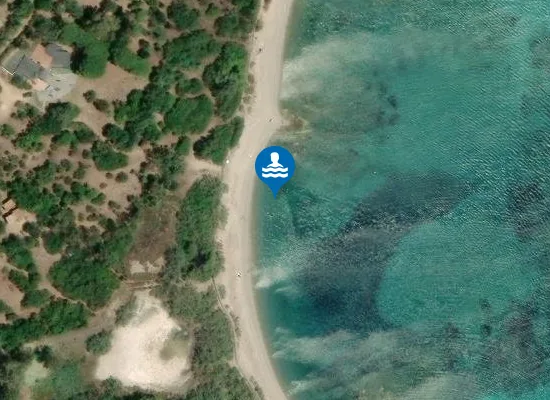 Satellite image of Cara Longu