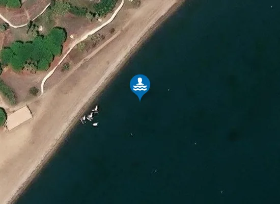 Satellite image of Plage du Mérou