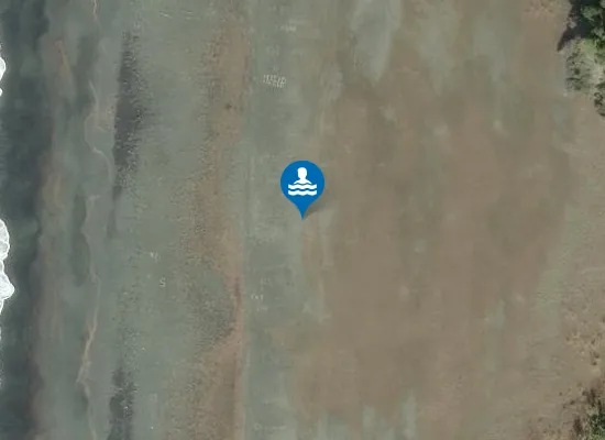 Satellite image of Plage de Nonza