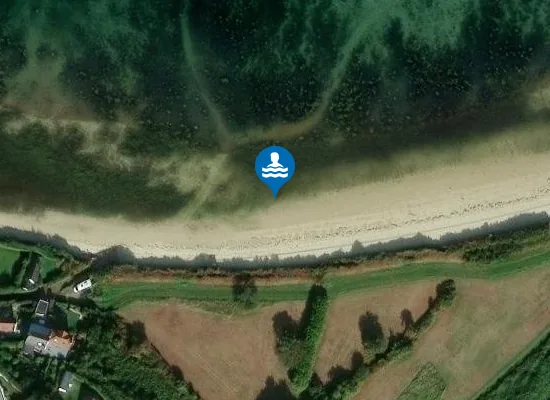 Satellite image of Plage de Porsecave
