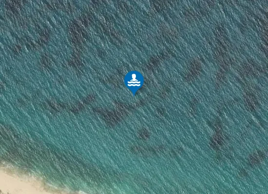Satellite image of Baie Rouge