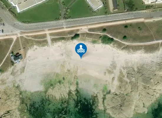Satellite image of Plage du Goulvars