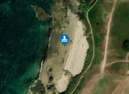 Satellite image of Plage du Port aux Chevaux