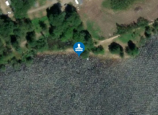 Satellite image of Plage de Masgrangeas
